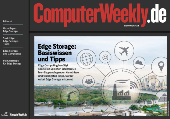 Abbildung 1: Lesen Sie in unserem kostenlosen E-Handbook, was Edge Storage ausmacht und wie man es am besten einsetzt.