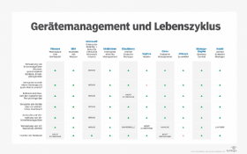 Abbildung 3: Beim Device und Lifecycle Management ist oft die IoT-Unterstützung eingeschränkt.
