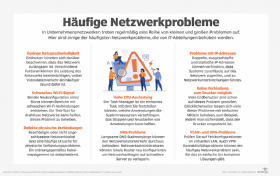 Abbildung 1: Netzwerkprobleme im Überblick.