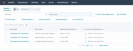 Hubspot CRM