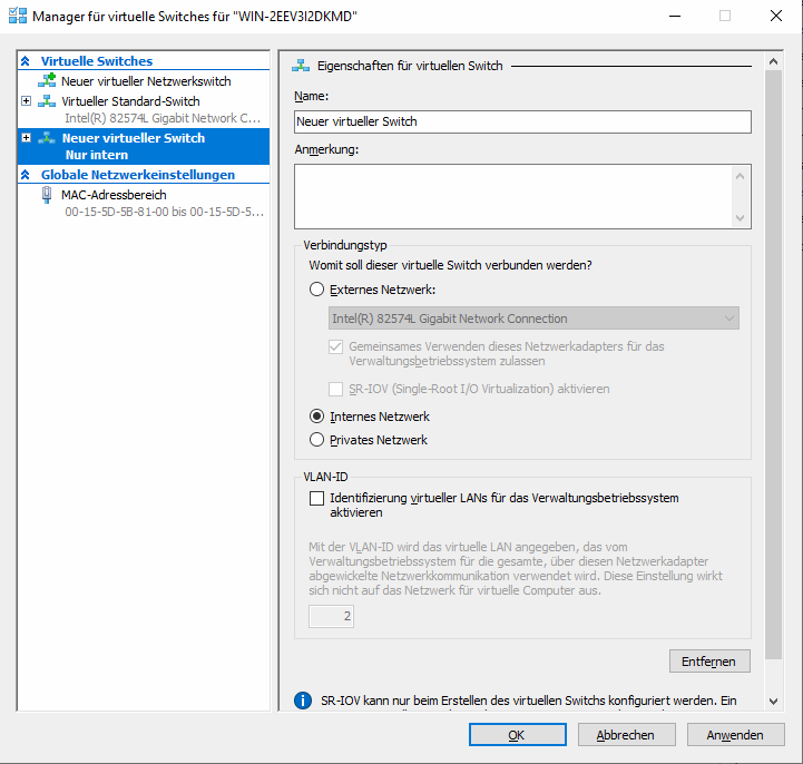 Virtuellen Switch Erstellen Hyper V – LDKFXD