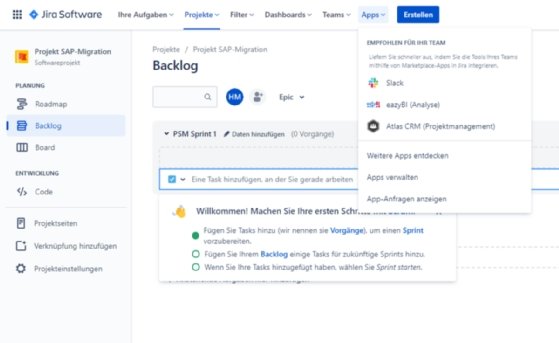 Jira Projektmanagement