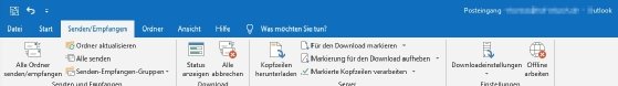 Offline-Modus in Outlook aktivieren und deaktivieren