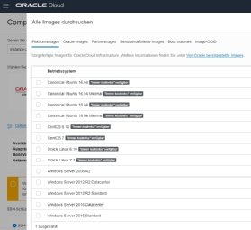 Abbildung 3: In der Oracle Cloud kann auch ein autonomes Linux-System eingesetzt werden.