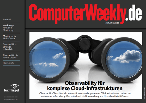Screenshot der TItelseite des E-Handbooks für Observability