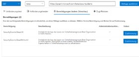 Abbildung 1: Der Graph-Explorer gibt Ergebnisse im JSON-Format aus.