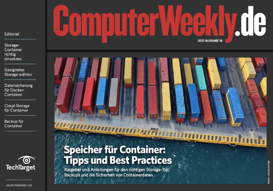 Abbildung 1: Erfahren Sie in unserem E-Handbook, welche Storage-Optionen für Contai-nerumgebungen zur Verfügung stehen und wie es sich einsetzen lässt.