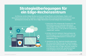 Abbildung 3: Wollen Firmen ein Edge-Rechenzentrum einrichten, so sollten sie wichtige Kriterien überdenken.