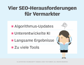 Vier SEO-Herausforderungen für Vermarkter