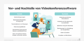 Abbildung 1: Für und wider von Videokonferenzsoftware.
