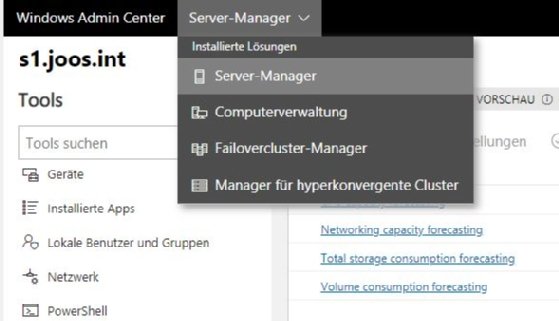 Mit dem Windows Admin Center lassen sich Netzwerke mit Windows Server 2019 besser verwalten.