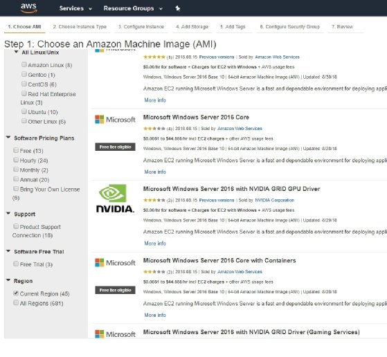 Abbildung 1: Der Einstieg in AWS ist relativ einfach, erfordert aber dennoch einige IT-Kenntnisse.