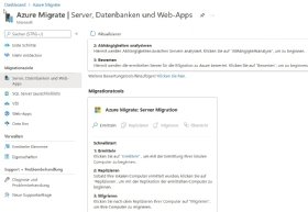 Abbildung 1: Azure Migrate bietet zahlreiche Funktionen zum Migrieren von Servern in die Cloud.