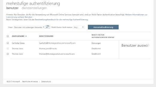 Multi-Faktor-Authentifizierung kann in Microsoft Azure relativ schnell und einfach eingerichtet werden.