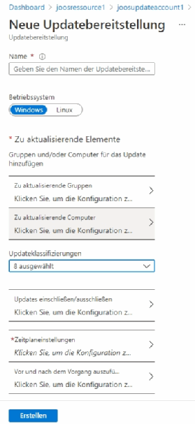 Abbildung 4: Für die Steuerung der Updates können Admins Richtlinien festlegen.