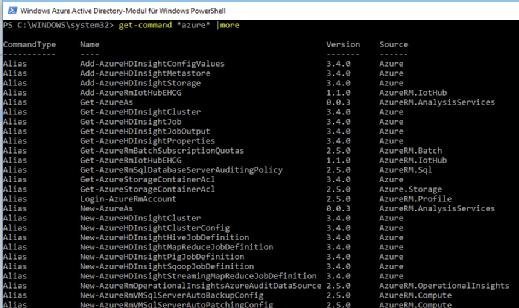 Microsoft Azure lässt sich auch trefflich per PowerShell verwalten.