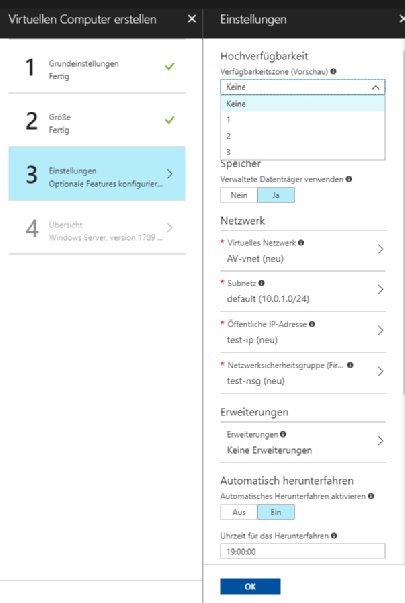 Mit VM-Skalierungsgruppen lassen sich verschiedene Technologien zur Skalierung und Hochverfügbarkeit miteinander kombinieren.