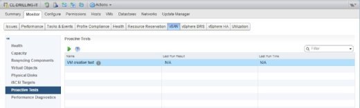 Proaktive Tests helfen ab vSAN 6.5 beim Verbessern der Performance.