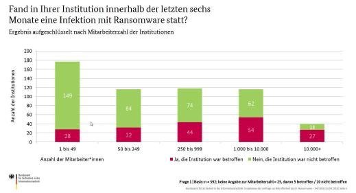 BSI-Umfrage Ransomware