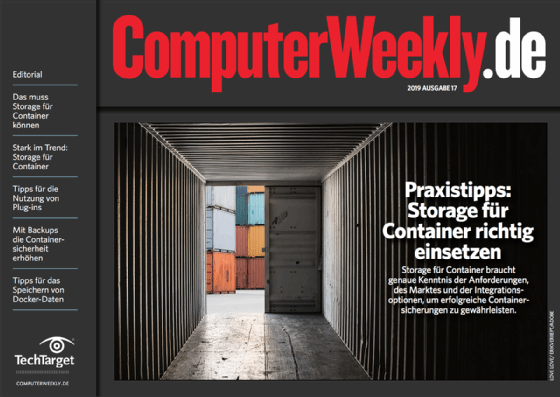 Storage muss bestimmte Voraussetzungen erfüllen, damit es sich für Container nutzen lässt.