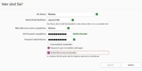 Abbildung 1: Ubuntu 21.04/21.10 und 22.04 können Sie schon während der Installation ans Active Directory anbinden.