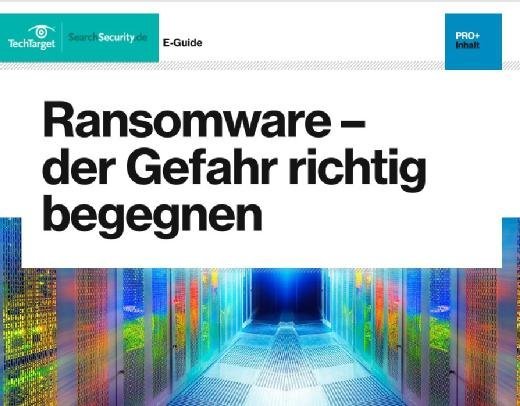 Kostenloser E-Guide: Ransomware – der Gefahr richtig begegnen