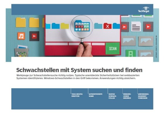 Kostenloses E-Handbook: Schwachstellen mit System finden