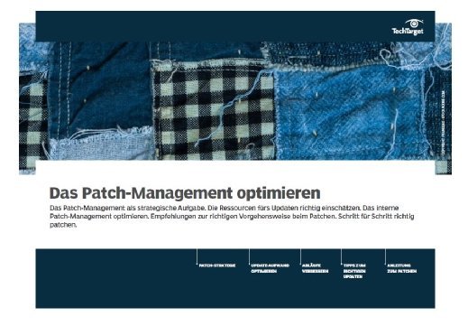 Kostenloses E-Handbook: Das Patch-Management optimieren