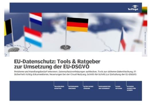 Kostenloses E-Handbook: Tools & Ratgeber zur Umsetzung der EU-DSGVO