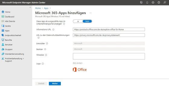 Abbildung 3: Im Endpoint-Manager geben Sie vor, welche Anwendungen auf Desktops im Netzwerk laufen können.
