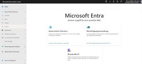 Abbildung 1: Verwalten Sie Microsoft Entra werden im Entra Admin Center zentral.