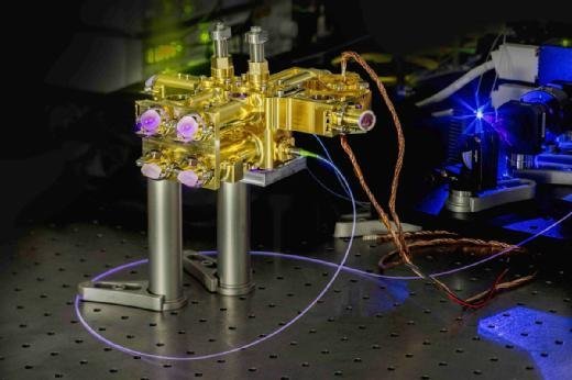 Abhörsichere Kommunikation mit Hilfe verschränkter Photonen