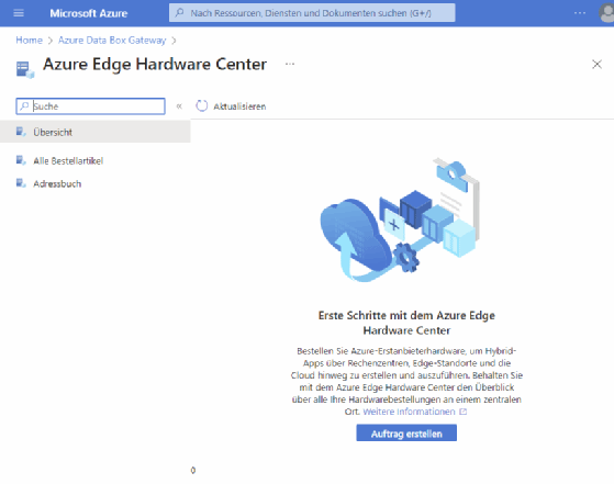 Abbildung 2: Azure Data Box Gateway stellt eine wichtige Grundlage beim Einsatz von Hybrid Cloud Storage mit Azure dar.