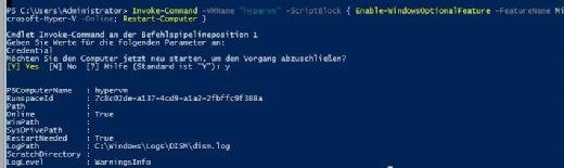 PowerShell Direct in Windows Server 2016 ermöglicht den direkten Zugriff auf Hyper-V-VMs. Auch Serverrollen lassen sich so installieren.