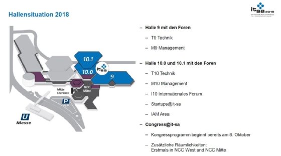 it-sa 2018: Sicherheitsmesse auf Wachstumskurs