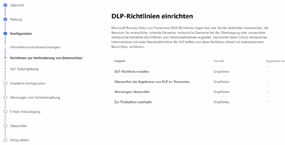 Mittels Richtlinien werden die Dokumente in Microsoft 365 geschützt, das gilt auch für lokale Dateien.