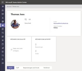 Benutzerkonten in Microsoft Teams verwalten