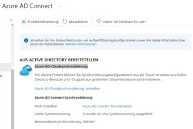 Lokale AD-Gesamtstrukturen zu Azure AD synchronisieren