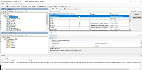 Abbildung 1: SSMA hilft bei der Migration von IBM Db2-Datenbanken zu Microsoft SQL Server.