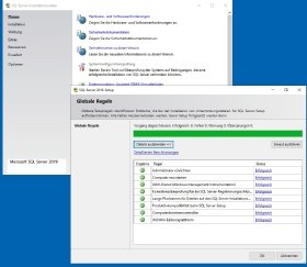 Abbildung 1: Installationsvoraussetzung von SQL Server 2019 prüfen.