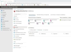 Abbildung 1: Admins können die Sicherheit der Endpunkte zentral im Admin Center des Endpoint Manager verwalten.