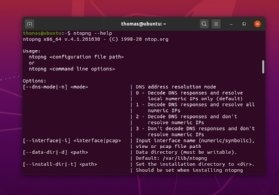 Abbildung 2: ntopng stellt auch einen Terminal-Befehl zur Steuerung bereit.