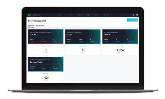 Mit Sonar lassen sich Reports über sensible Daten und mögliche Compliance-Risiken oder -Verstöße erstellen.
