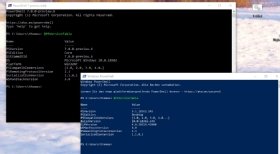 Abbildung 3: Unter Windows können PowerShell 7 und PowerShell 5.1 parallel betrieben werden.