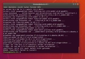 Abbildung 1: Die PowerShell 7 lässt sich auch unter Linux installieren.