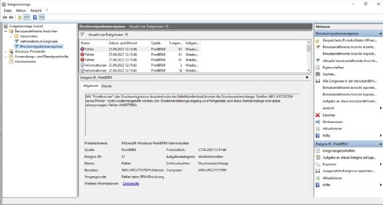 Windows-Druckserver mit nativen Tools migrieren und sichern