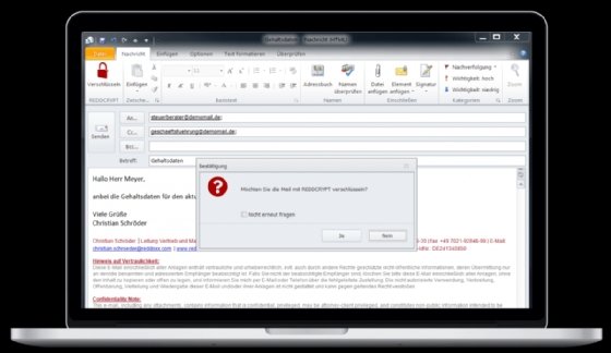Einfache E-Mail-Verschlüsselung für Unternehmen