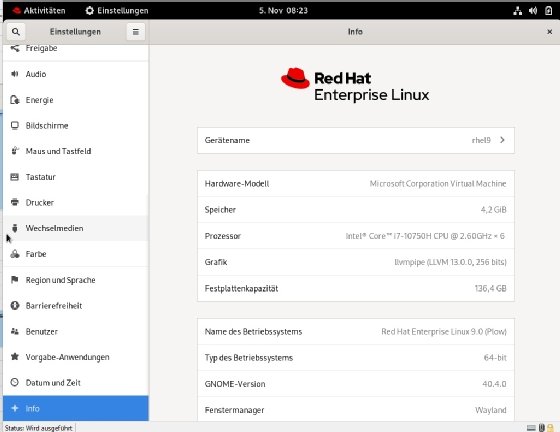 Abbildung 3: Nach der Installation von RHEL 9 sollten Sie zunächst den Server bei Red Hat registrieren.