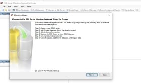 Abbildung 1: SSMA hilft mit einem Assistenten bei der Migration von Datenbanken von Drittherstellern zu Microsoft SQL Server oder Azure.