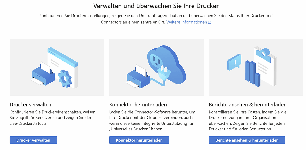 So drucken Sie mit Microsoft Universal Print aus der Cloud | Computer ...